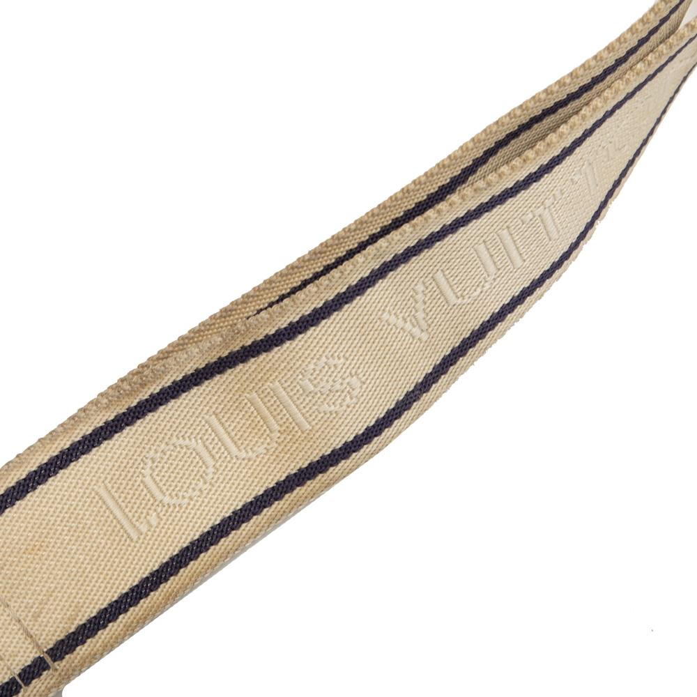 Louis Vuitton B Louis Vuitton White Damier Canvas Fabric Damier Azur Naviglio France