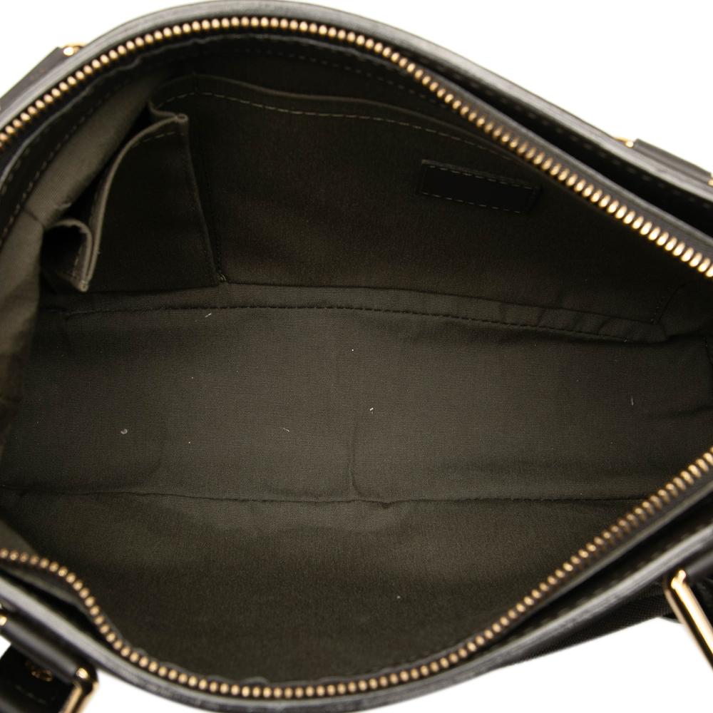 Louis Vuitton B Louis Vuitton Green Dark Green Canvas Fabric Monogram Mini Lin Lucille PM France