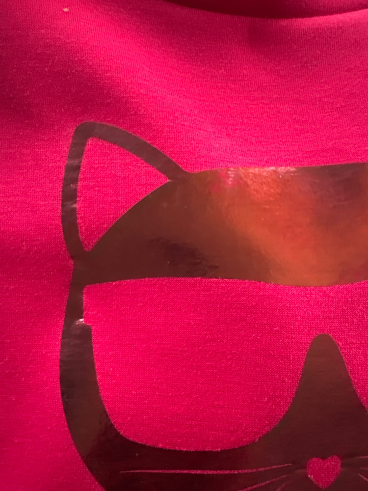 Karl Lagerfeld Cropped Sweatshirt