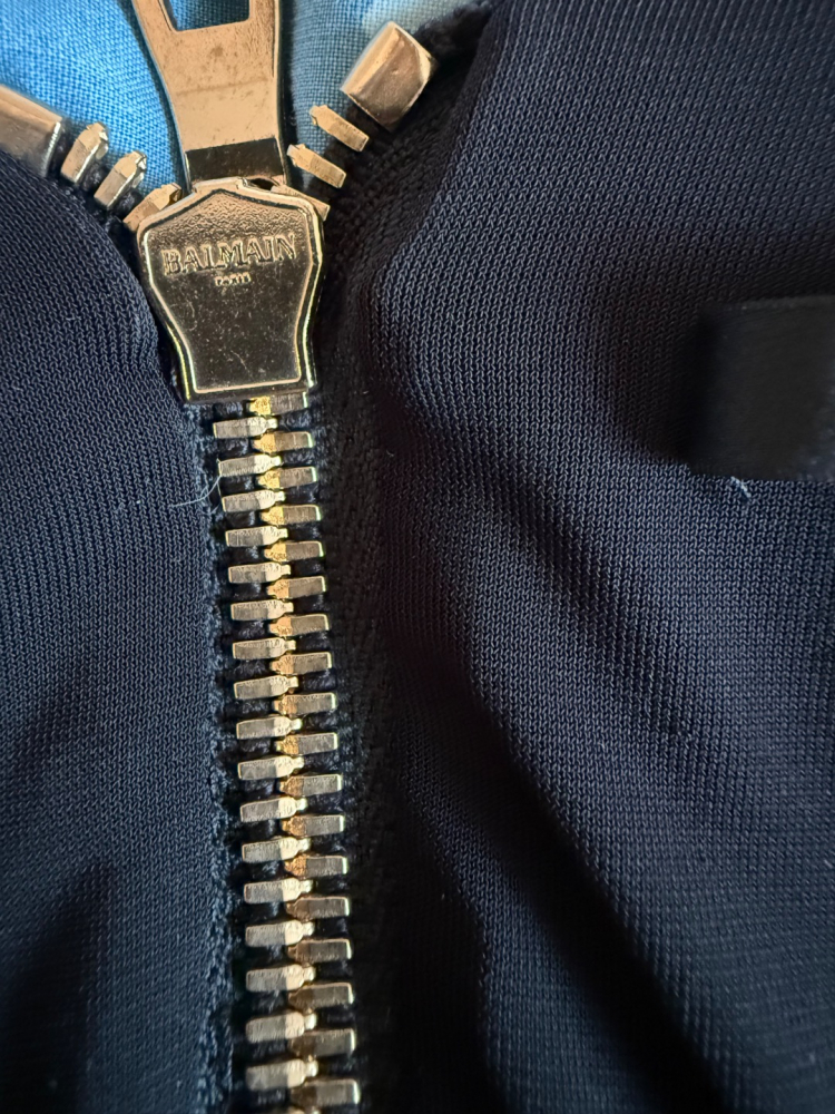 Balmain Magnificent dress in velvet and crystal