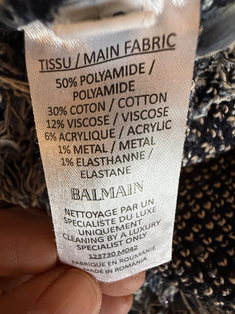 Balmain Tweed dress collection 2023