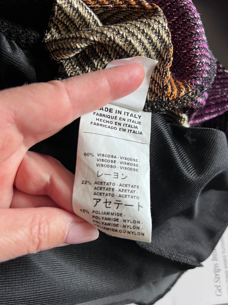 Missoni Robe, scintillante, taille S, en excellent état !