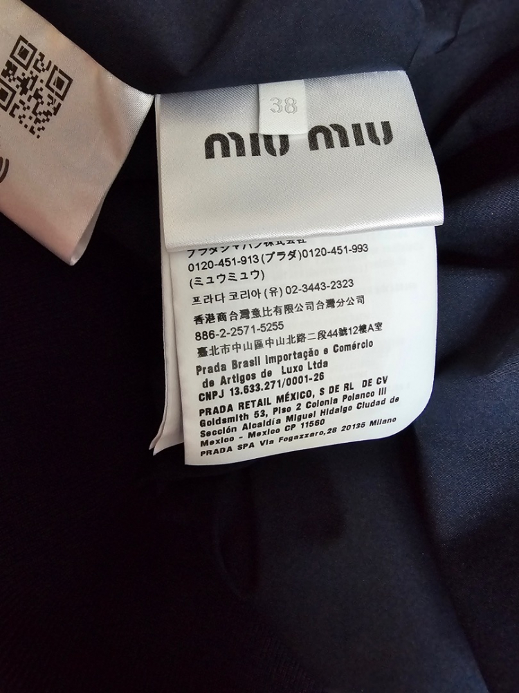 Miu Miu Manteau