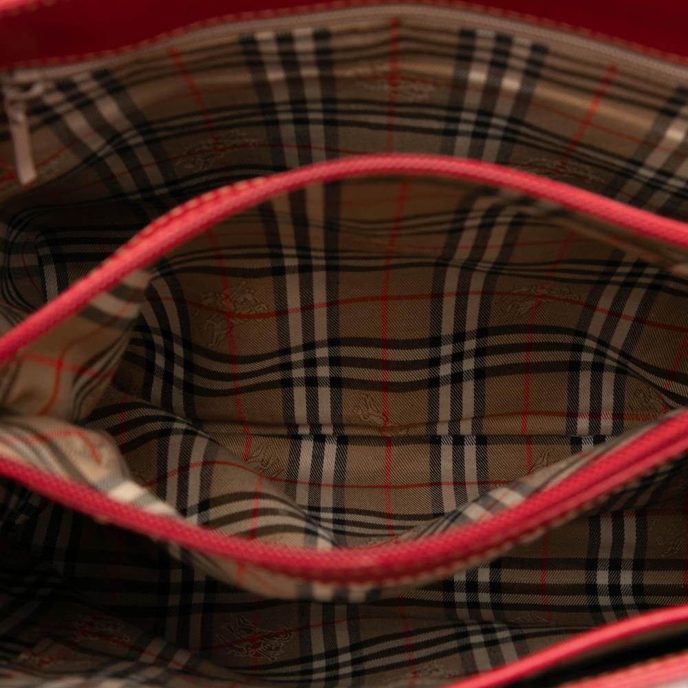 Burberry B Burberry Red Calf Leather Handbag United Kingdom