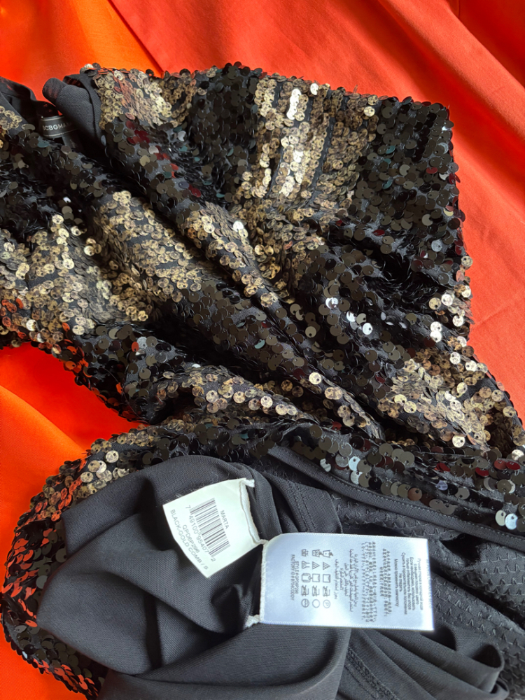 BCBG Max Azria Robe Pailletes