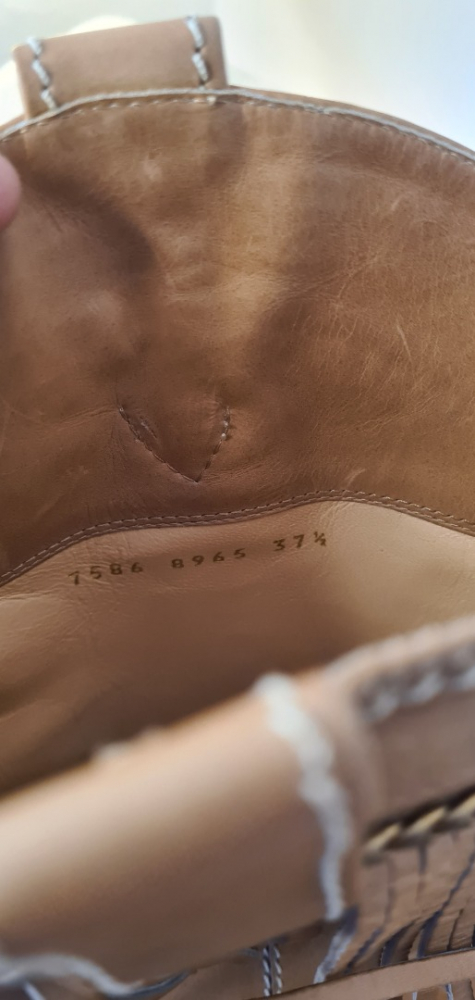 Sergio Rossi Western chic de luxe