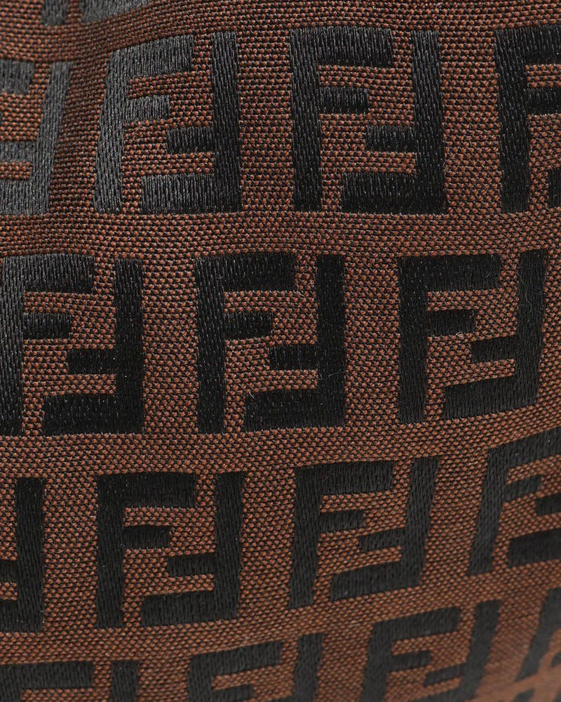 Fendi Zucca Croissant Hobo Bag