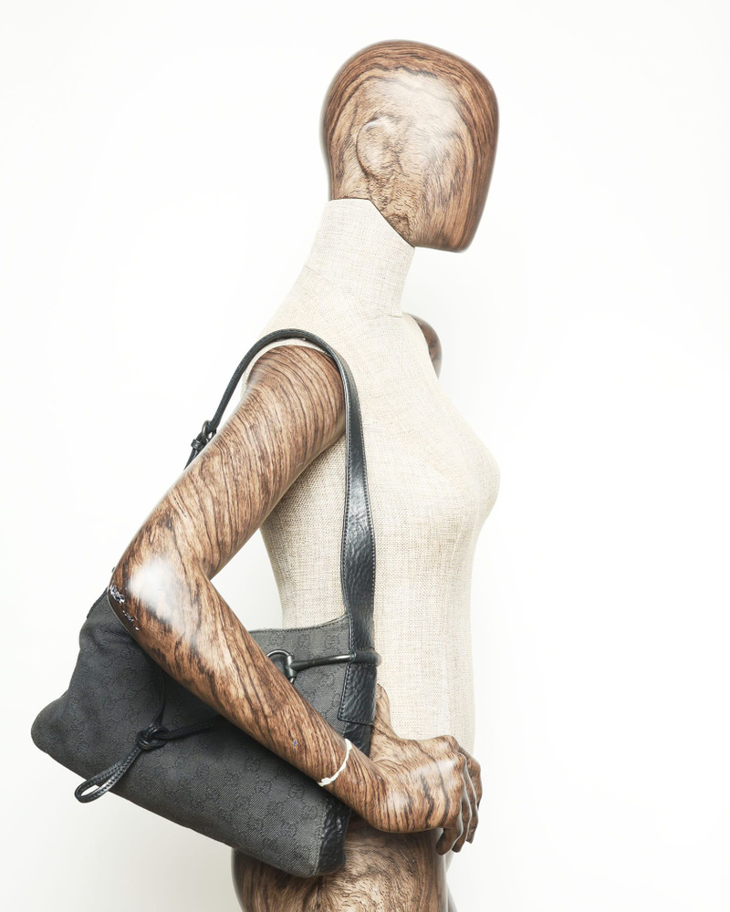 Gucci GG Horsebit Shoulder Bag