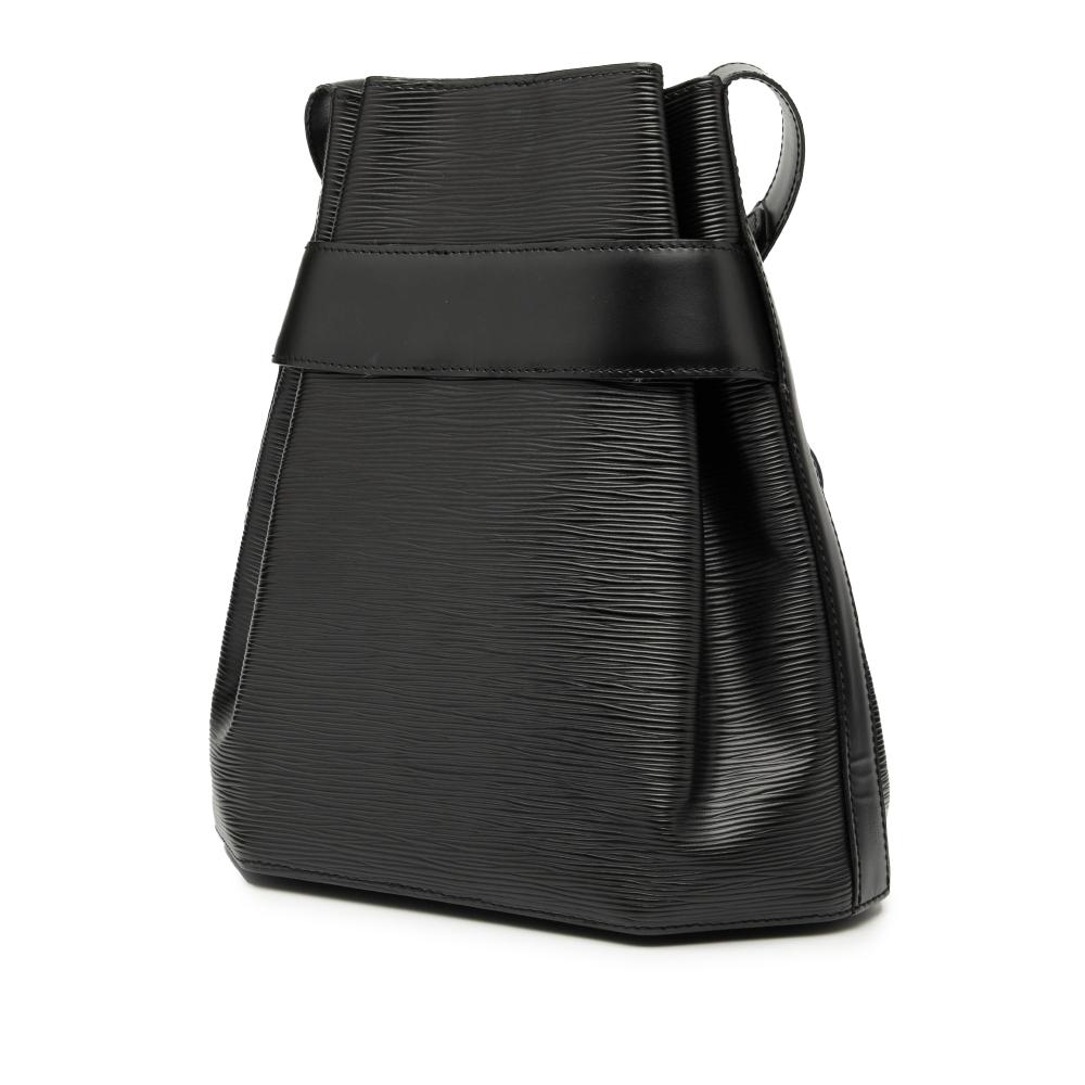 Louis Vuitton B Louis Vuitton Black Epi Leather Leather Epi Sac D Epaule PM France