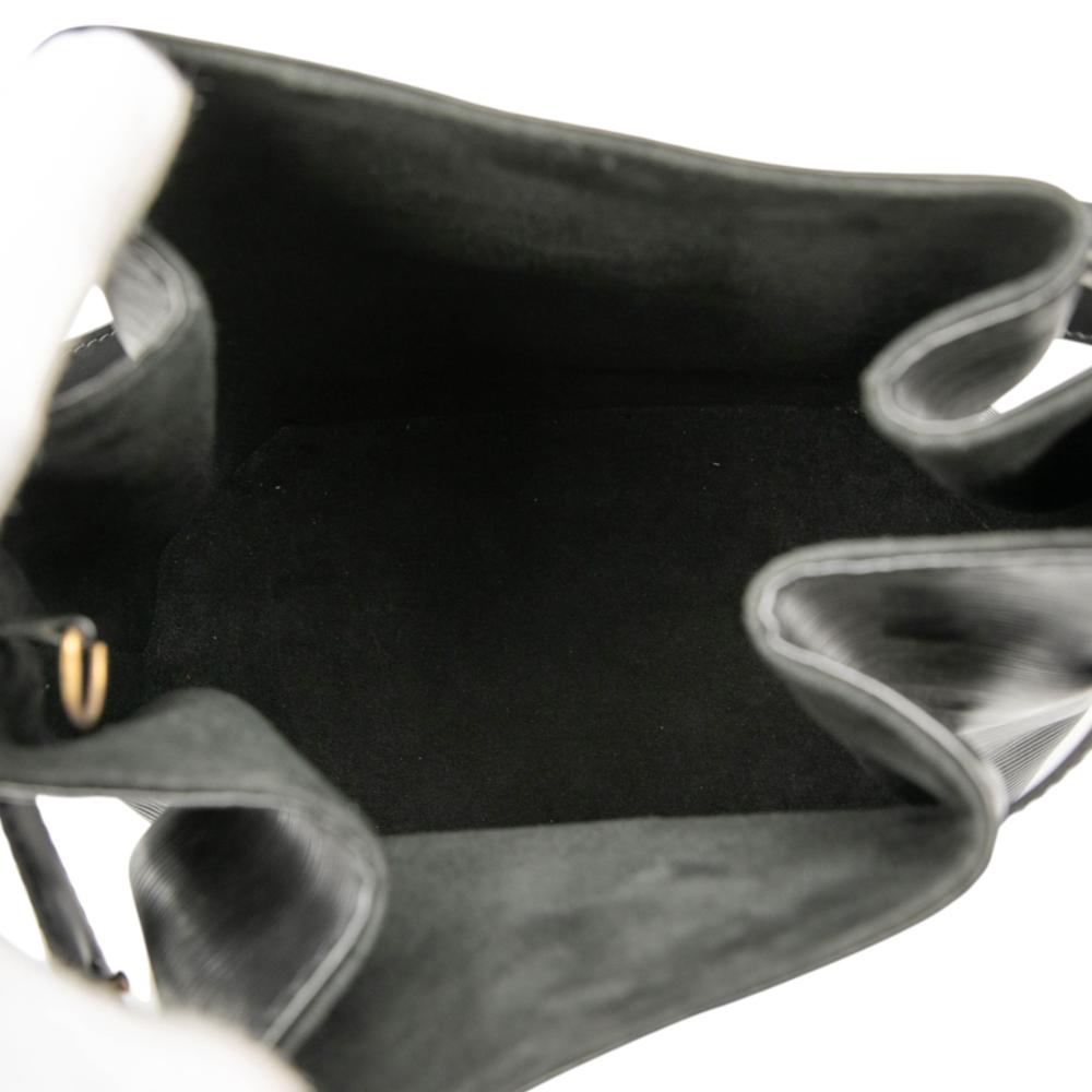 Louis Vuitton B Louis Vuitton Black Epi Leather Leather Epi Sac D Epaule PM France