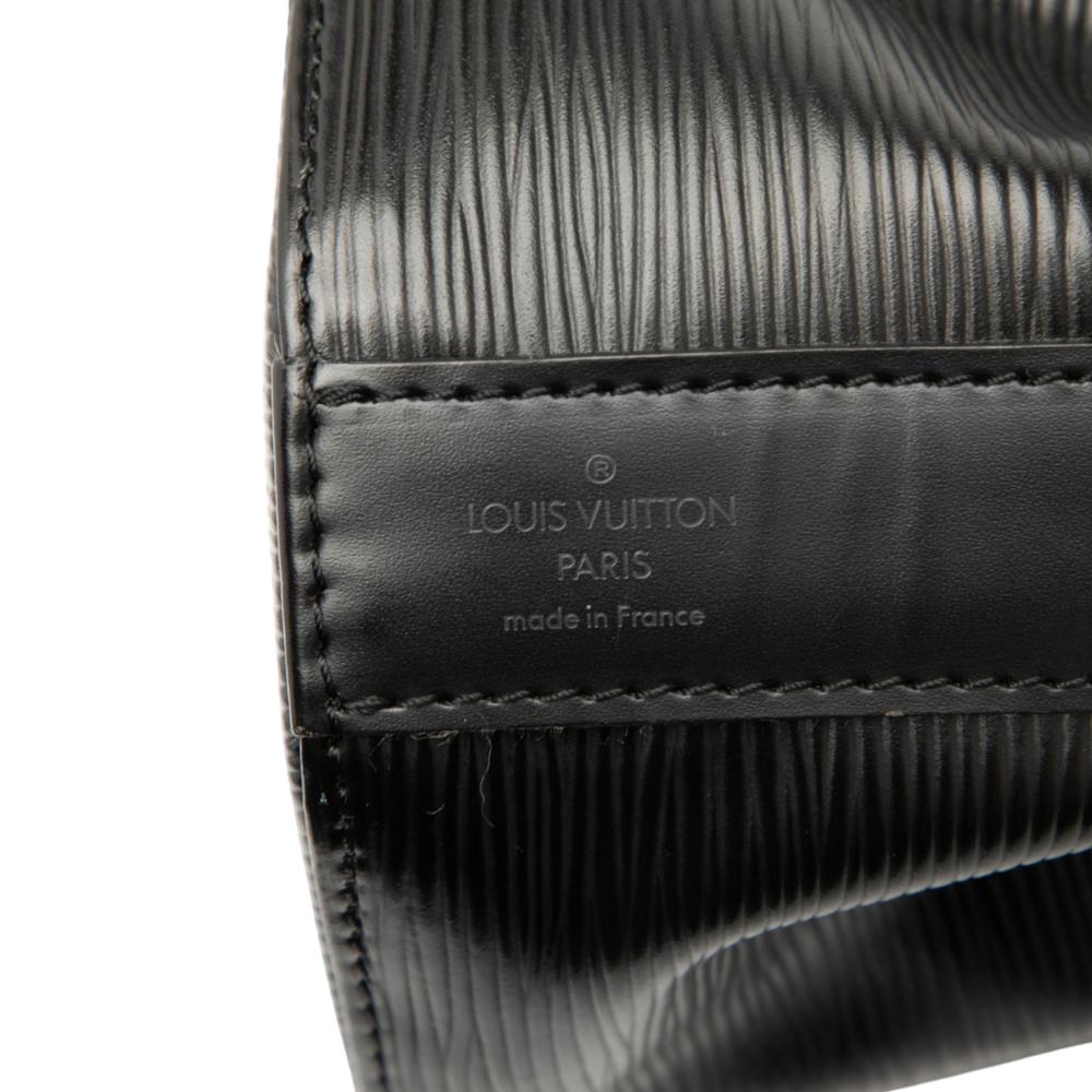 Louis Vuitton B Louis Vuitton Black Epi Leather Leather Epi Sac D Epaule PM France