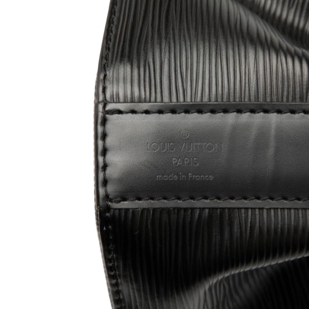 Louis Vuitton B Louis Vuitton Black Epi Leather Leather Epi Sac D Epaule PM France