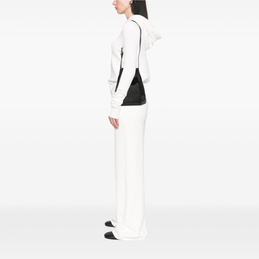 Louis Vuitton B Louis Vuitton Black Epi Leather Leather Epi Sac D Epaule PM France