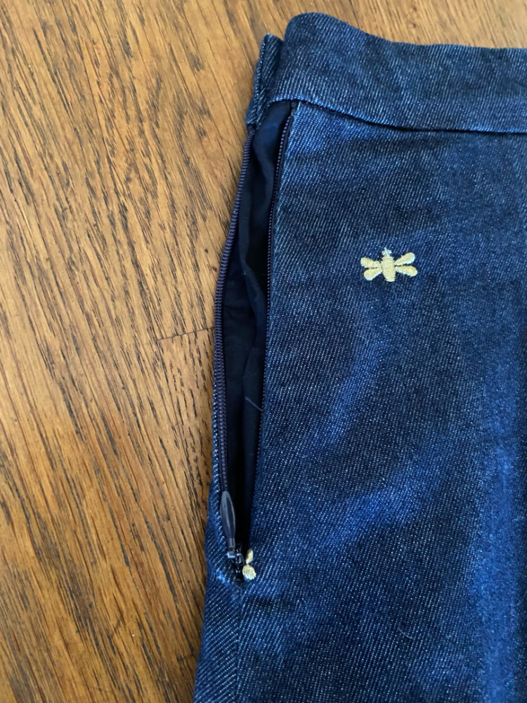 Jacadi Jupe en jean avec motif