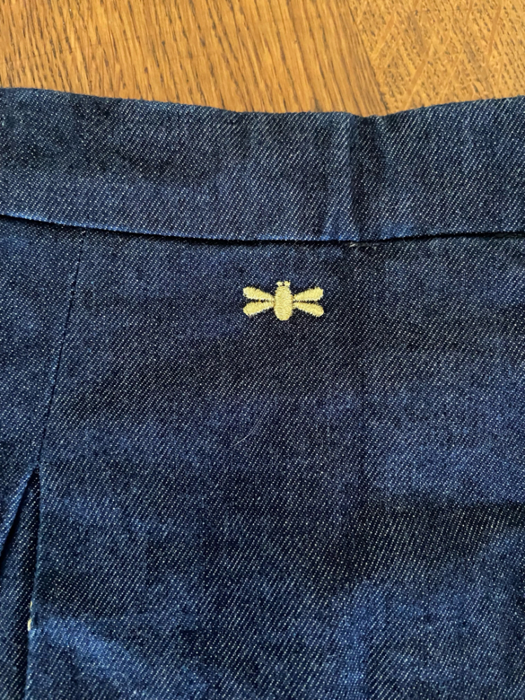 Jacadi Jupe en jean avec motif