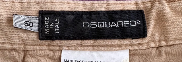 Dsquared2 Feincord-Hose