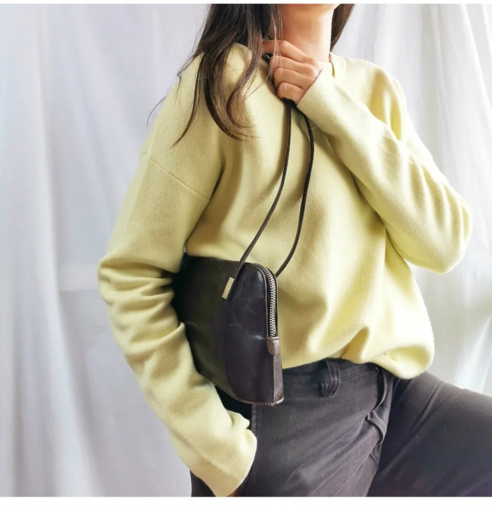 Marc Cain Pastel yellow jumper