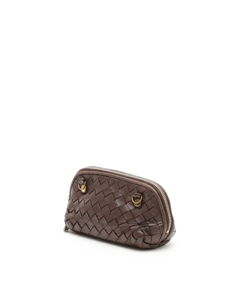 Bottega Veneta Mini Intrecciato Chin Bag