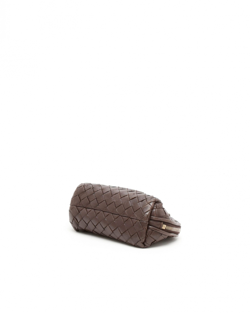 Bottega Veneta Mini Intrecciato Chin Bag