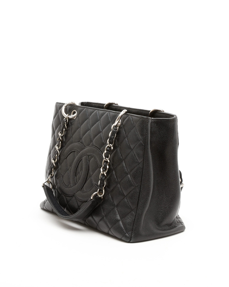 Chanel Caviar Grand Shopping GST Tote Bag