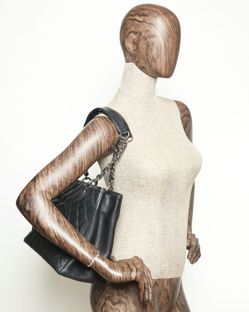 Chanel Caviar Grand Shopping GST Tote Bag