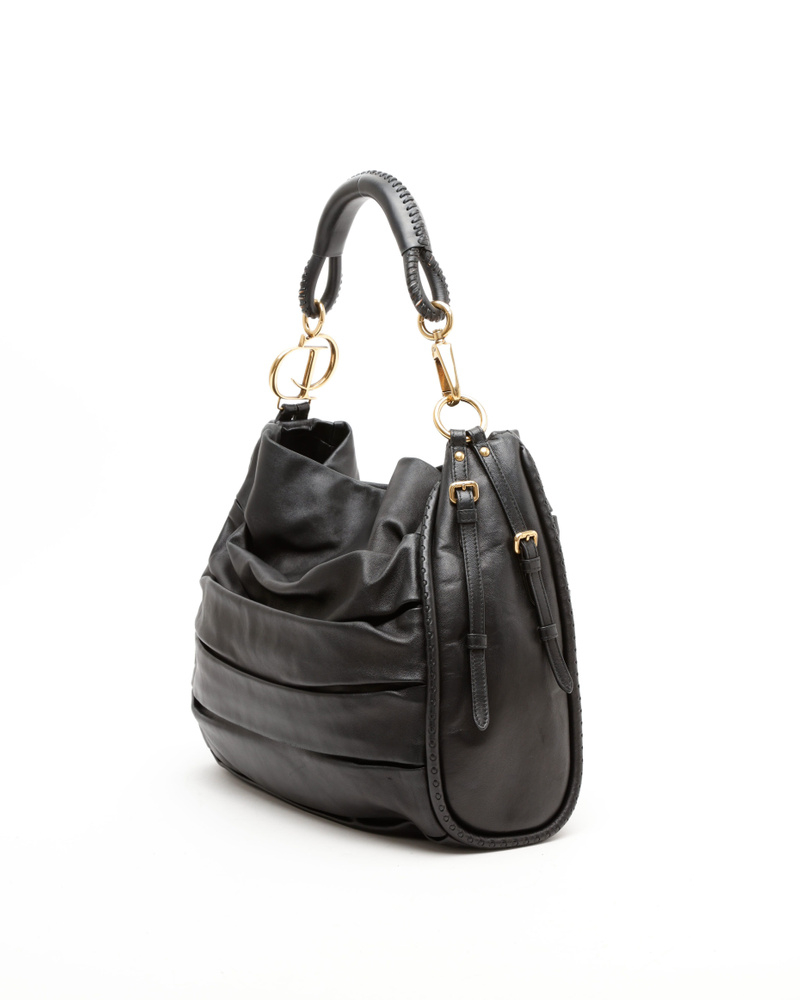 Christian Dior Draped Hobo Bag