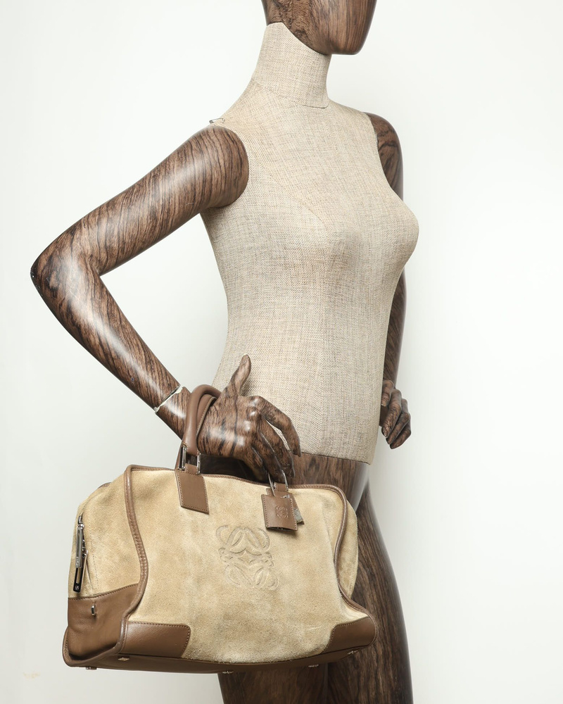 Loewe Suede Amazona Bag