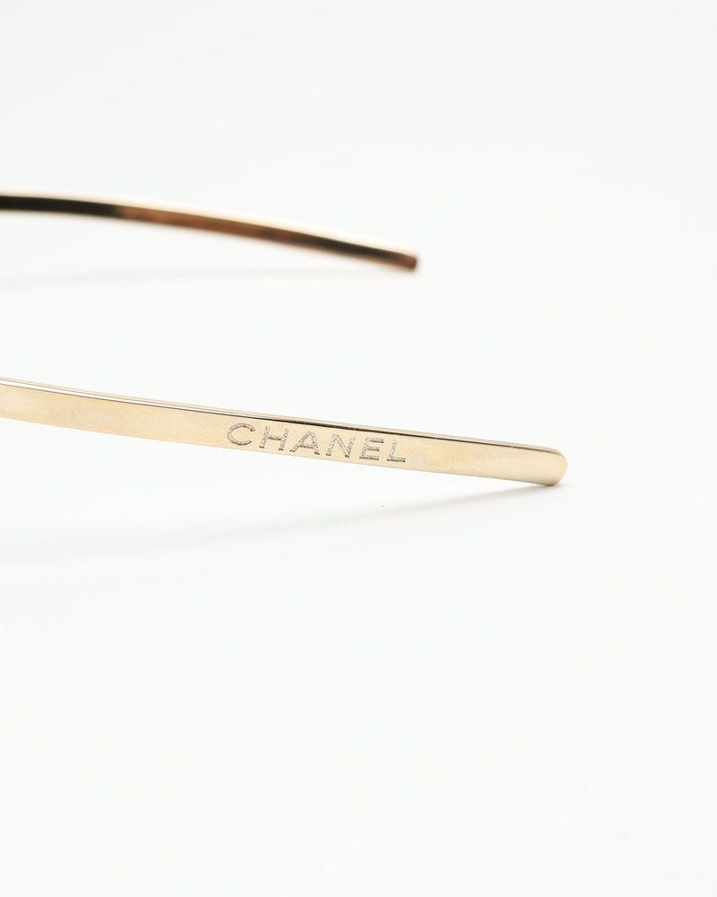 Chanel Metal CC Headband