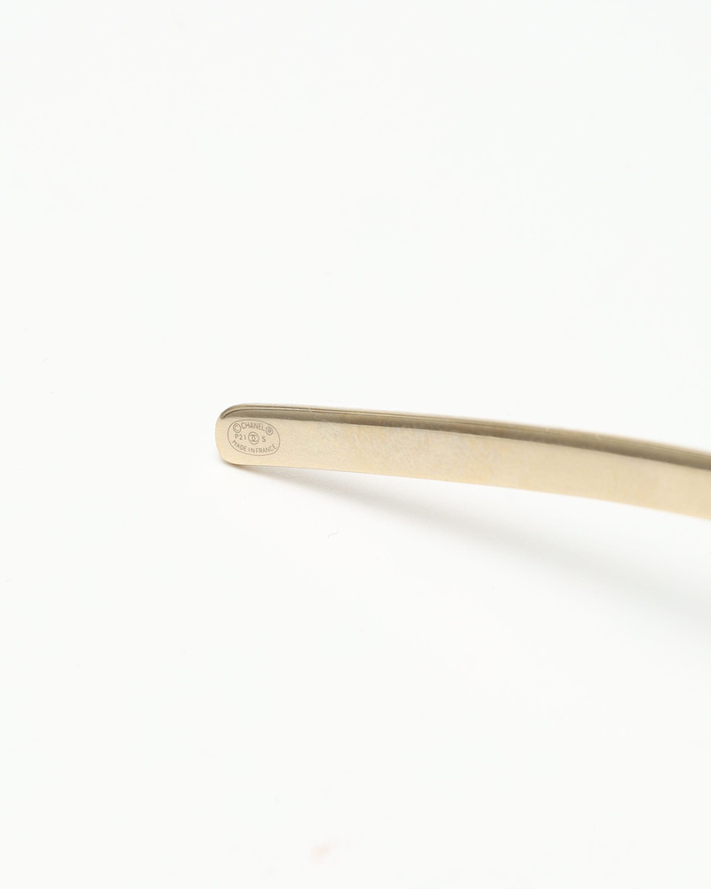 Chanel Metal CC Headband