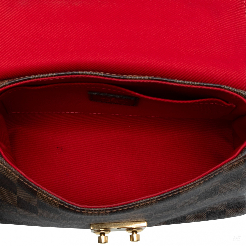 Louis Vuitton Croisette Canvas 2-Ways Top-handle Crossbody Damier Ebene