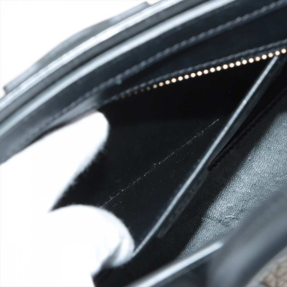 Celine Luggage Nano Leather Tote Bag Black & Beige