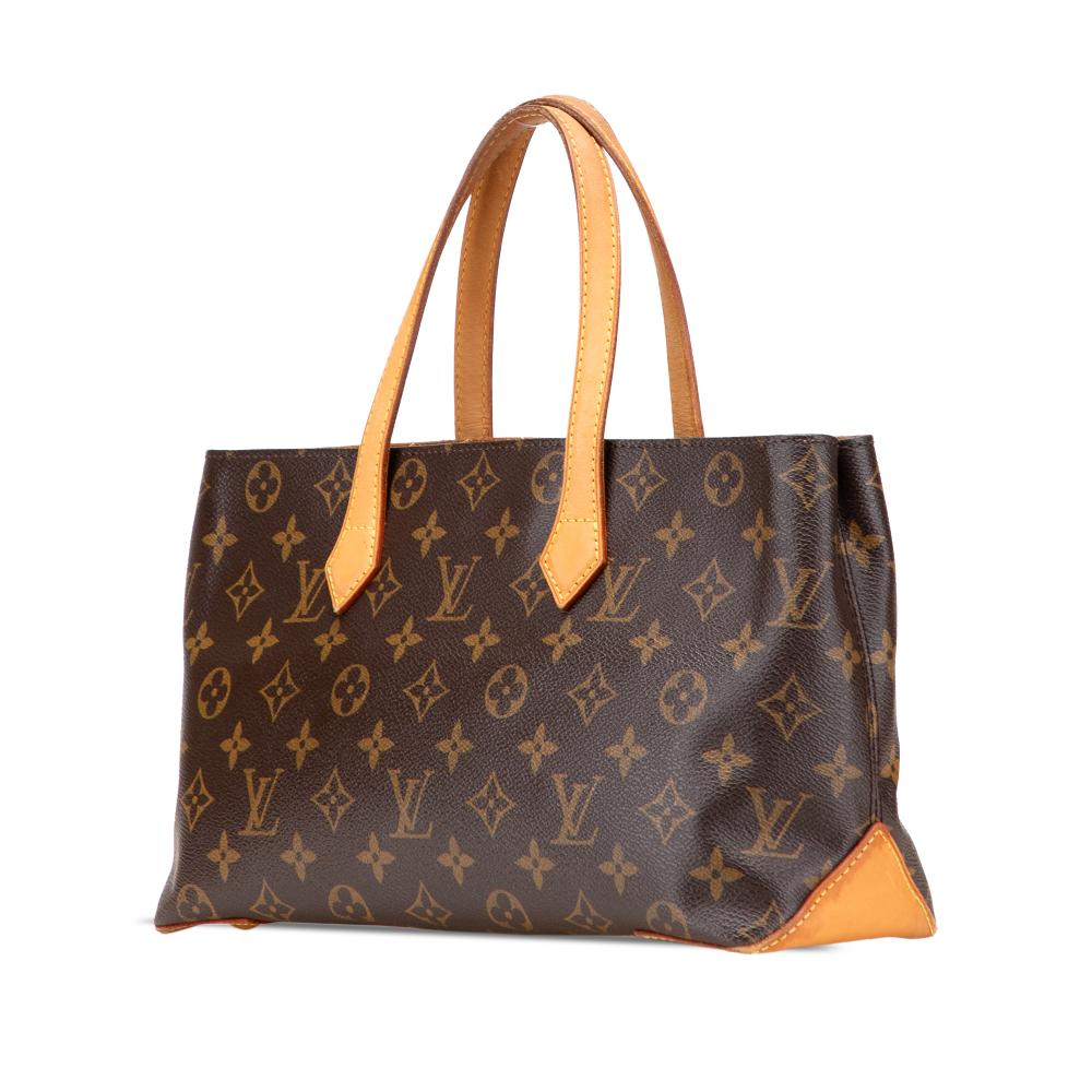 Louis Vuitton B Louis Vuitton Brown Monogram Canvas Fabric Monogram Wilshire PM Spain