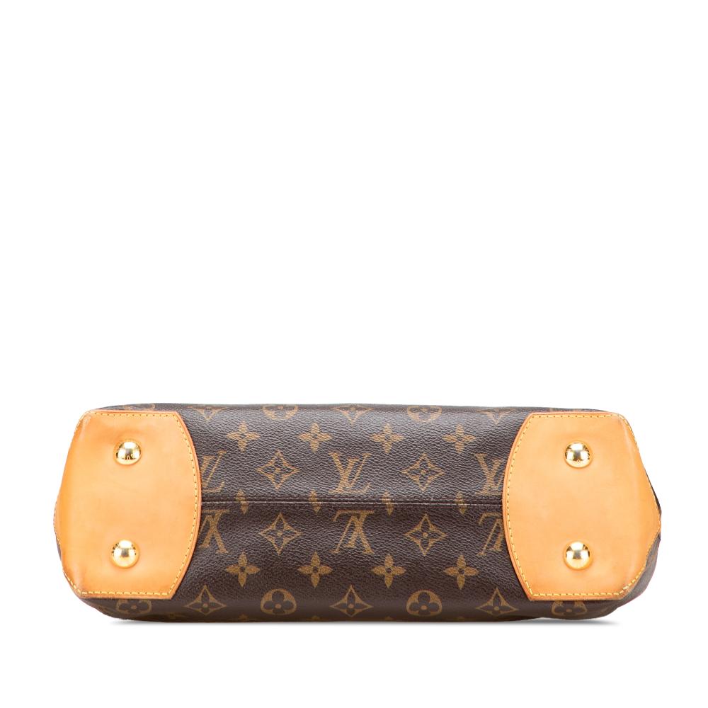 Louis Vuitton B Louis Vuitton Brown Monogram Canvas Fabric Monogram Wilshire PM Spain