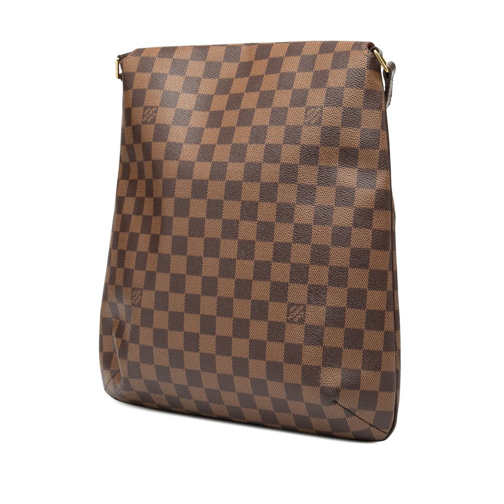 Louis Vuitton B Louis Vuitton Brown Damier Canvas Fabric Damier Ebene Musette Salsa GM France