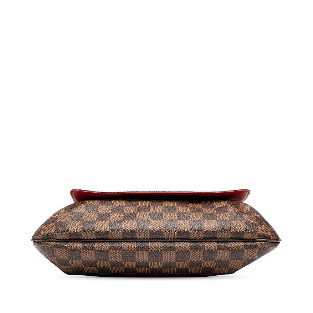 Louis Vuitton B Louis Vuitton Brown Damier Canvas Fabric Damier Ebene Musette Salsa GM France