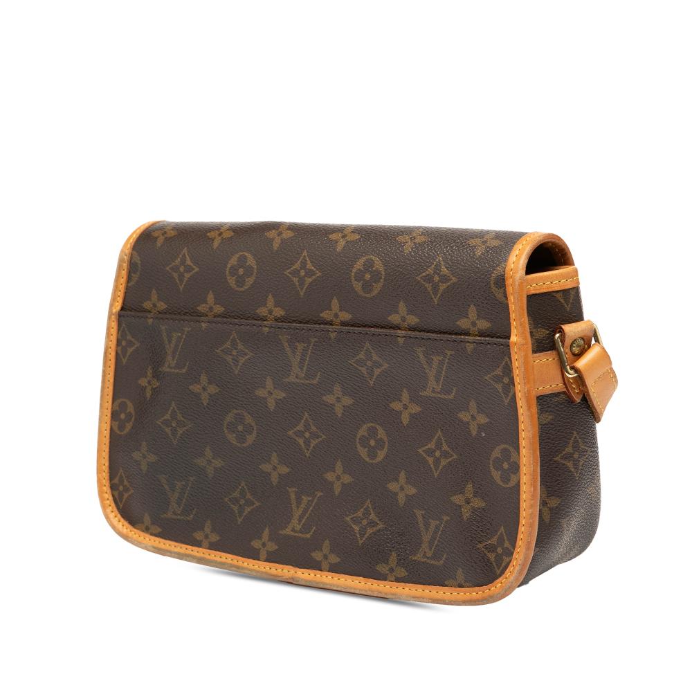 Louis Vuitton B Louis Vuitton Brown Monogram Canvas Fabric Monogram Sologne France
