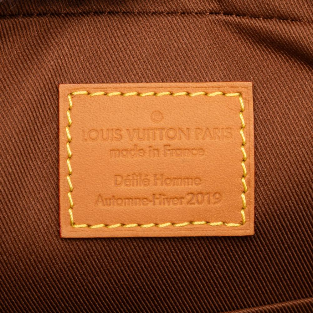 Louis Vuitton B Louis Vuitton Brown Monogram Canvas Fabric Monogram Soft Trunk Messenger MM France