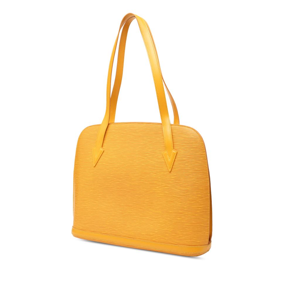 Louis Vuitton B Louis Vuitton Yellow Epi Leather Leather Epi Lussac France