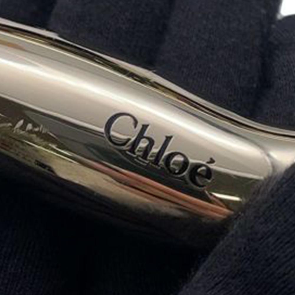 Chloé B Chloé Green Light Green Calf Leather Small Kiss Satchel Italy