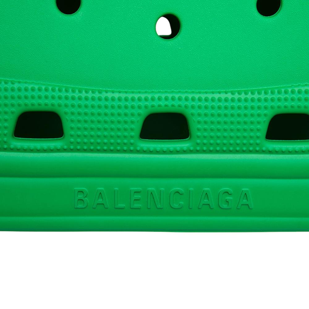 Balenciaga AB Balenciaga Green Rubber Other Crocs Large Tote Italy