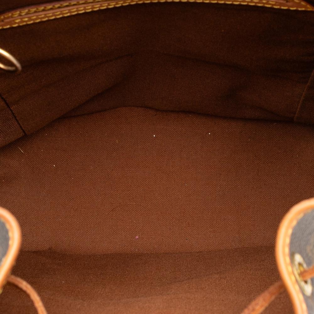 Louis Vuitton B Louis Vuitton Brown Monogram Canvas Fabric Monogram Montsouris MM France