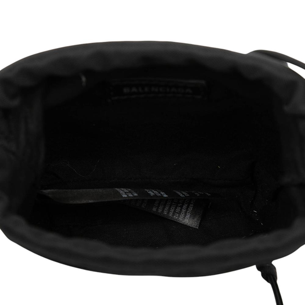 Balenciaga AB Balenciaga White Calf Leather Neo Basket Phone Holder Italy