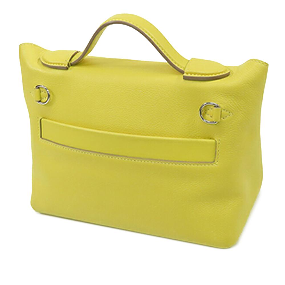 Hermès AB Hermès Yellow Calf Leather Evercolor and Swift 24/24 21 France