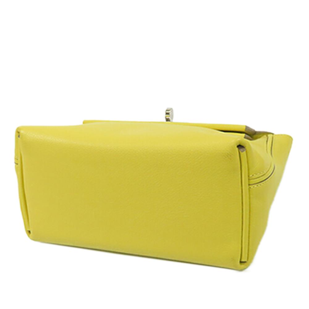 Hermès AB Hermès Yellow Calf Leather Evercolor and Swift 24/24 21 France