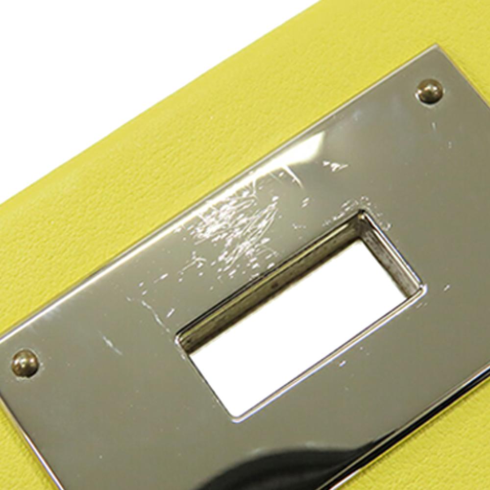 Hermès AB Hermès Yellow Calf Leather Evercolor and Swift 24/24 21 France