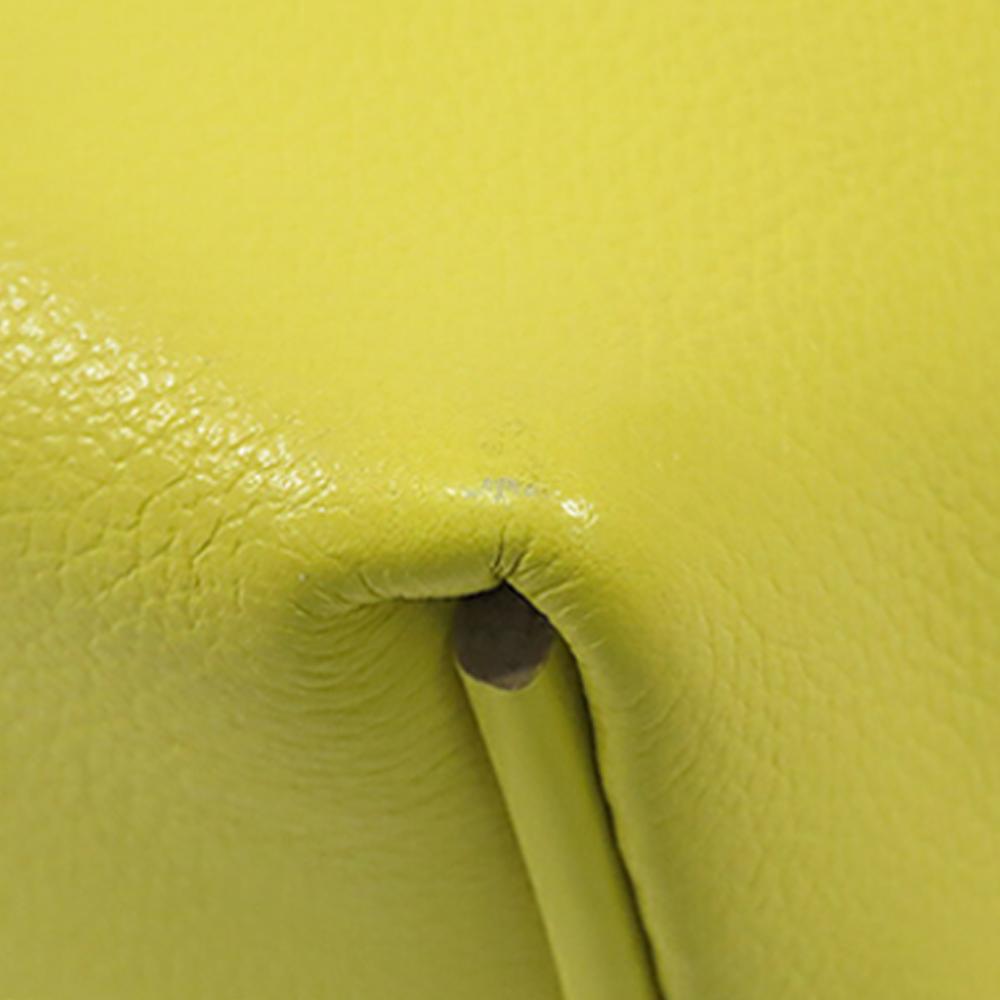 Hermès AB Hermès Yellow Calf Leather Evercolor and Swift 24/24 21 France