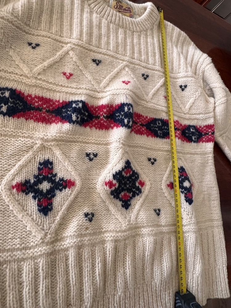 Dale Of Norway St. Moritz handgewebter und gestrickter Pullover Jumper