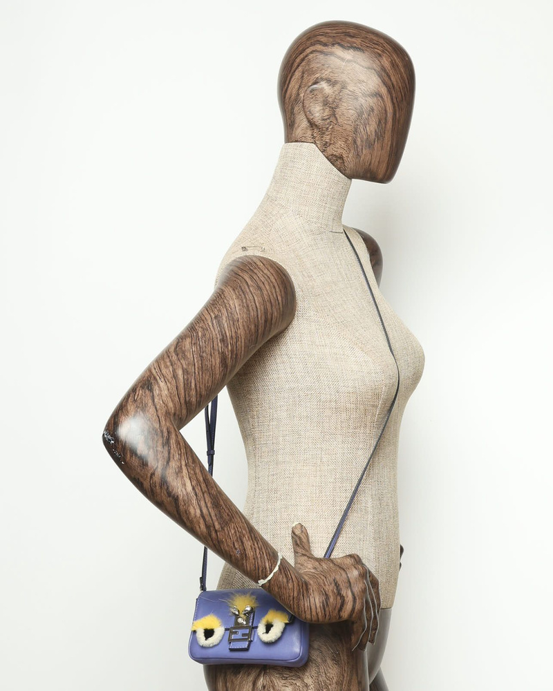 Fendi Micro Monster Baguette Bag