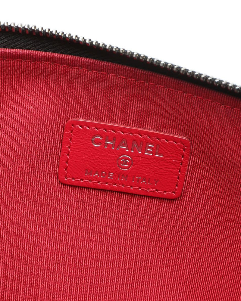 Chanel Gabrielle Quilted Tweed Clutch Bag