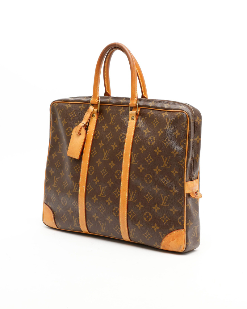 Louis Vuitton Monogram Porte Documents Voyage Business Bag